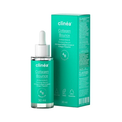 Clinea Collagen Bounce Αντιρυτιδικός και Συσφικτικός Ορός 30ml