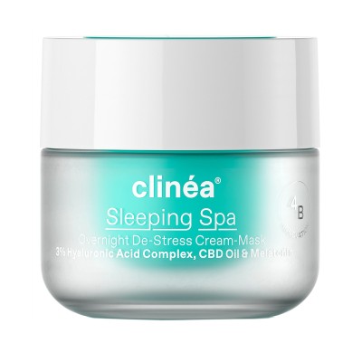 Clinea Sleeping Spa Overnight De-Stress Cream-Mask 50ml