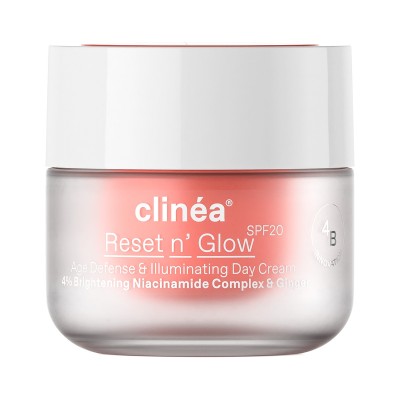 Clinea Reset n Glow Κρέμα Ημέρας Αντιγήρανσης & Λάμψης SPF20 50ml