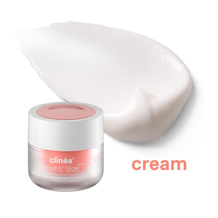 Clinea Reset n Glow Age Defense & Illuminating Face Cream SPF20 50ml