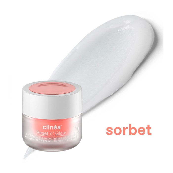 Clinea Reset n Glow Age Defense & Illuminating Sorbet Face Cream 50ml