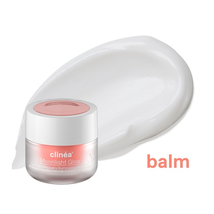 Clinea Moonlight Glow Gel Κρέμα Νύχτας Λάμψης & Αναζωογόνησης 50ml