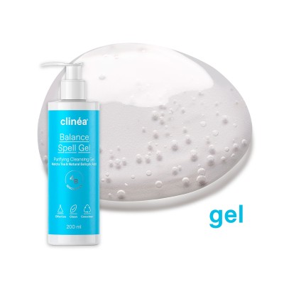 Clinea Balance Spell Καθαριστικό Gel Προσώπου 200ml