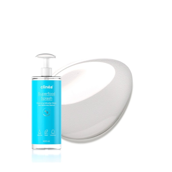 Clinea Superfood Splash Cleansing Micellar Water 400ml
