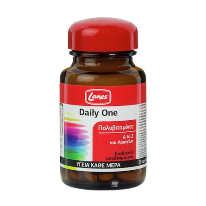 Lanes Daily One – Multivitamin with 13 Vitamins, 10 Minerals & Lutein, 30 Tabs