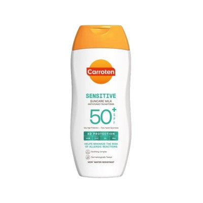 Carroten Sensitive Suncare Milk 4D Protection SPF50+ 200ml
