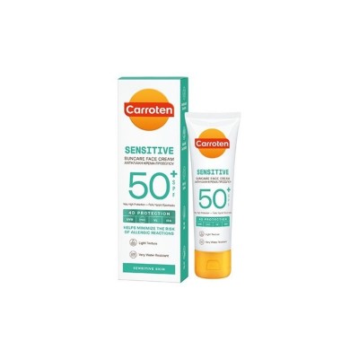 Carroten Face Cream Sensitive 4D Protection SPF50+ 50ml