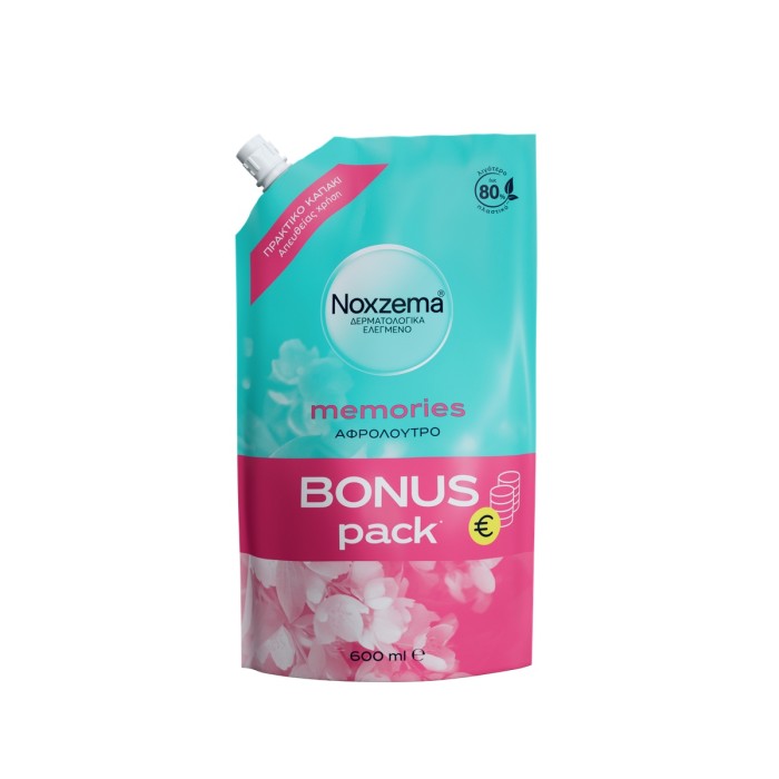 Noxzema Memories Αφρόλουτρο - Bonus Pack 600ML