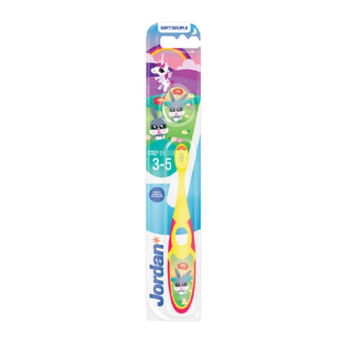 JORDAN – Soft toothbrush for children 3–5 years old