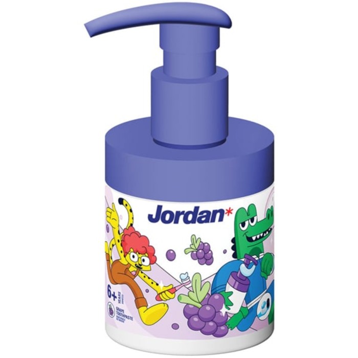 JORDAN – Childrens Toothpaste with Fruit Flavour for children 6–12 years old 150ml