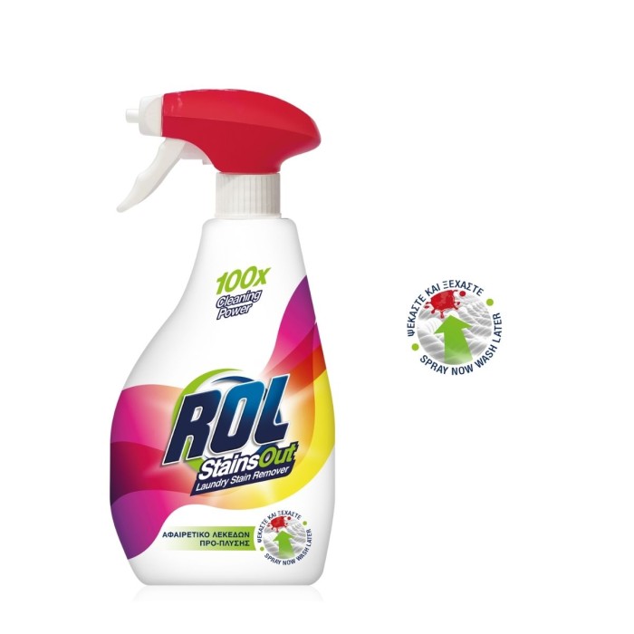 Rol Stains Out Pre-Wash Stain Remover 325ml