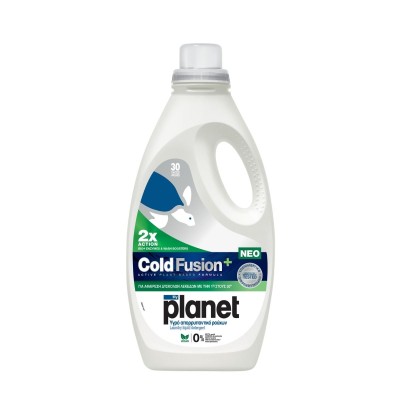 Planet Cold Fusion Υγρό Πλυντηρίου 30 Πλύσεις 1380ml