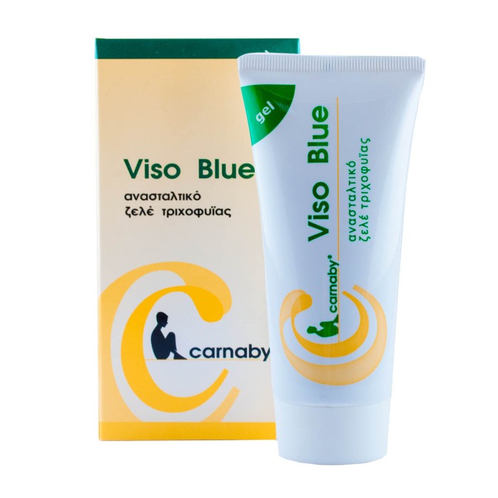Carnaby Viso Blue Gel Ανασταλτικό Τζελ Τριχοφυίας 60ml