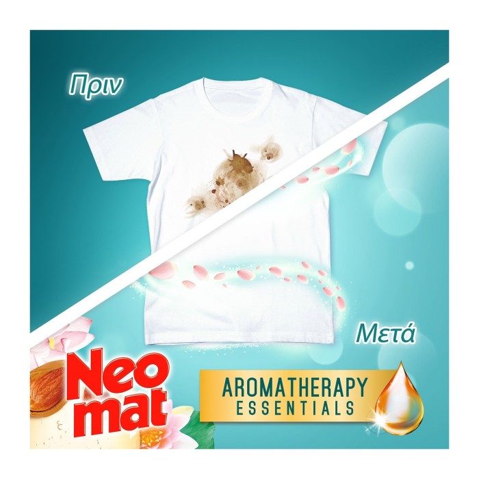 Neomat Aromatherapy Liquid Laundry Detergent Bali Lotus, 2.025lt 45 washes