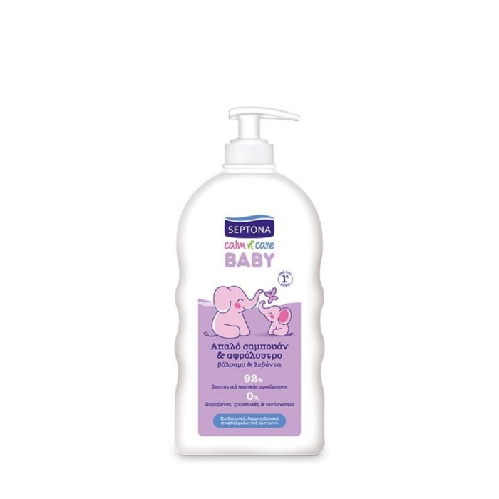 Septona Calm n Care Baby Shampoo & Body Wash Balm & Lavender 500ml