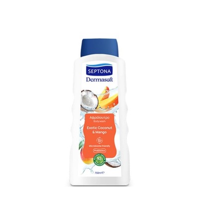 Septona Dermasoft Shower Gel Coconut & Mango 750ml