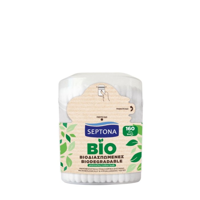 Septona Biodegradable Ear Swabs 160pcs
