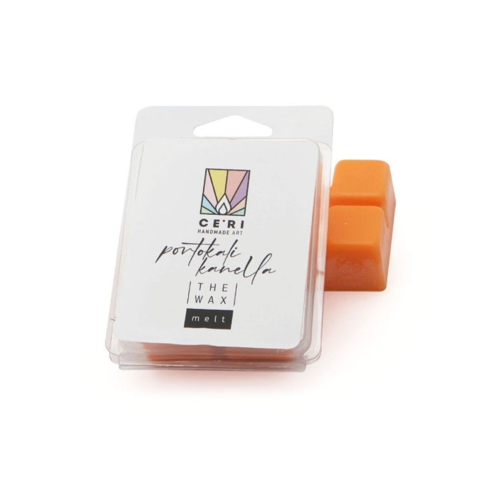 Ceri Portokali Kanella Wax Melts Κύβοι 60gr