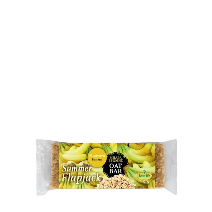 Oat Bar Summer Banana Vegan 90g