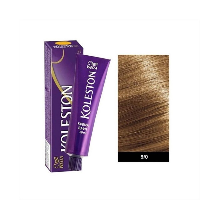 Wella Koleston Βαφή Μαλλιών Σωληνάριο 9/0 Ξανθό Πολύ Ανοιχτό 60ml