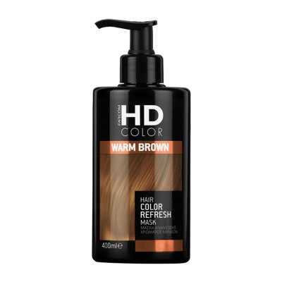 Farcom HD Hair Color Refresh Hair Mask Warm Brown 400ml