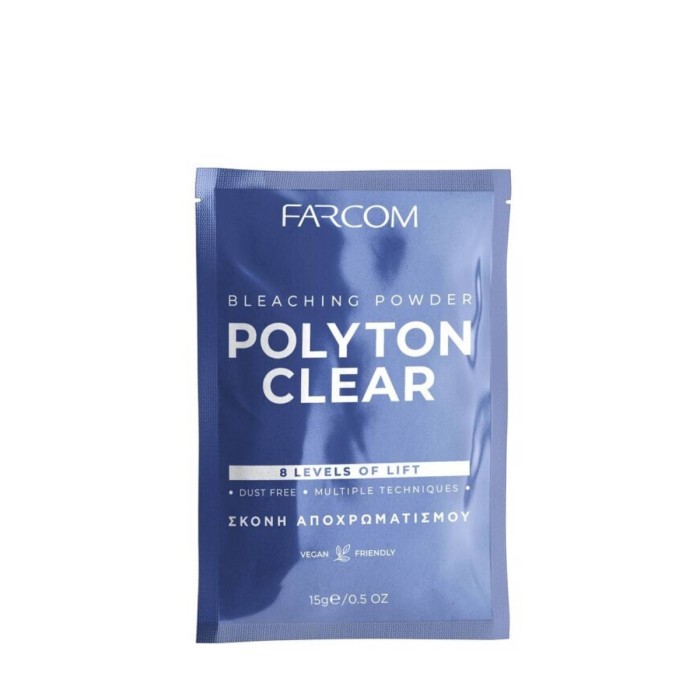 Farcom Polyton Clear Σκόνη Αποχρωματισμού 15g