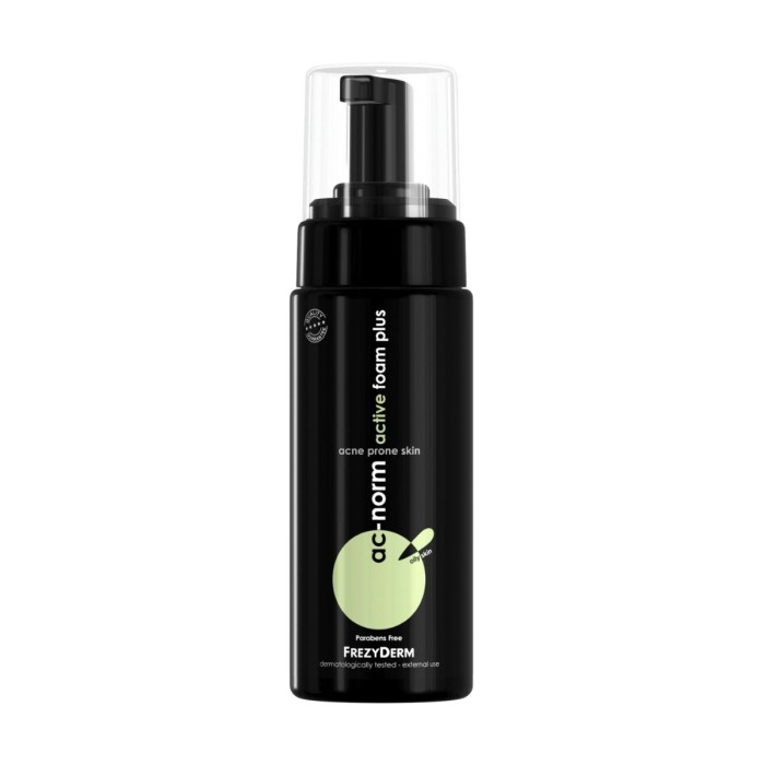 Frezyderm AC Norm Active Foam Plus Αφρός Καθαρισμού Προσώπου Κατά της Ακμής, 150ml