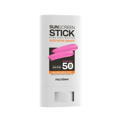 Frezyderm Sun Screen Extreme Sport Stick SPF50 Intense Color Magenta 20ml