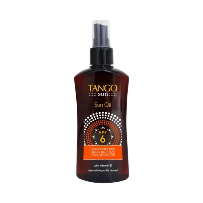 Tango Sun Oil Λάδι Μαυρίσματος SPF6 200ml