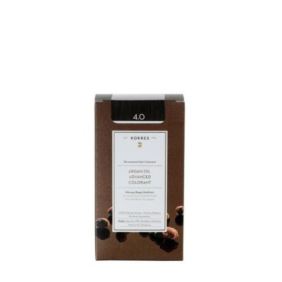 Korres Argan Oil Advanced Colorant Hair Dye 4.0 Brown