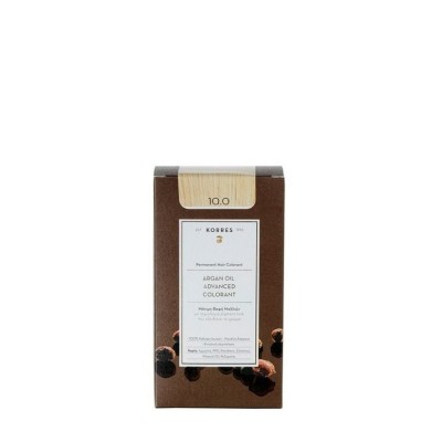 Korres Argan Oil Advanced Colorant Hair Dye 10.0 Platinum Blonde