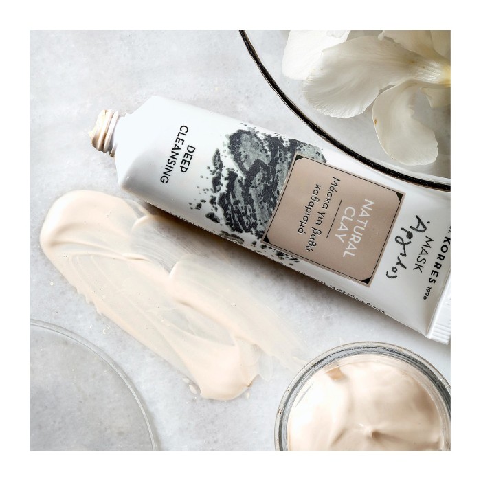 Korres Μάσκα Με Άργιλο Για Βαθύ Καθαρισμό, 18ml