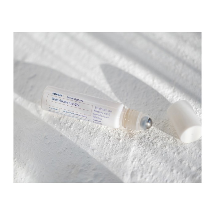 Korres Greek Yoghurt Ενυδατικό Gel Ματιών κατά των Μαύρων Κύκλων, 15ml