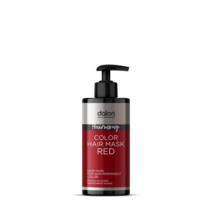 Dalon Hairmony Χρωμομάσκα Μαλλιών Κόκκινο 300ml
