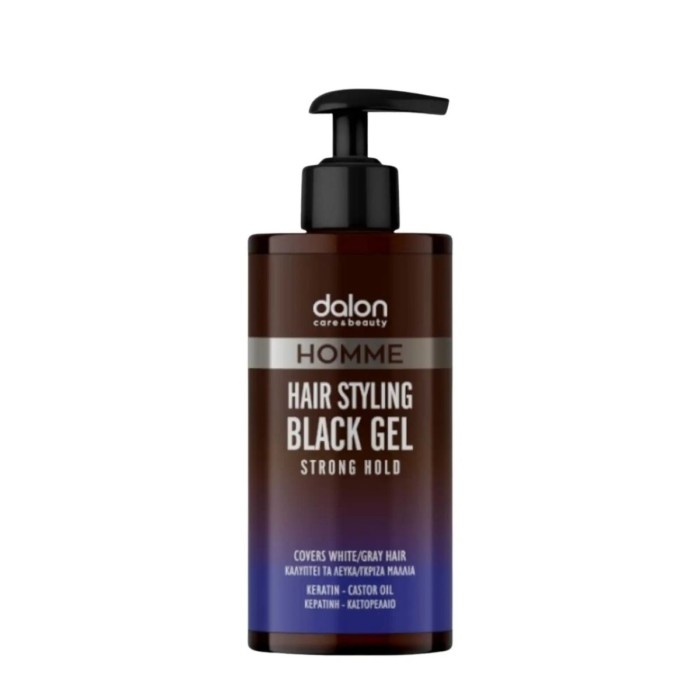 Dalon Homme Μαύρο Τζελ Styling 300ml