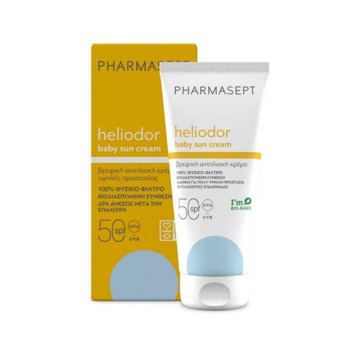 Pharmasept Heliodor Baby Sun Cream SPF50 Βρεφική Αντηλιακή Κρέμα 100ml