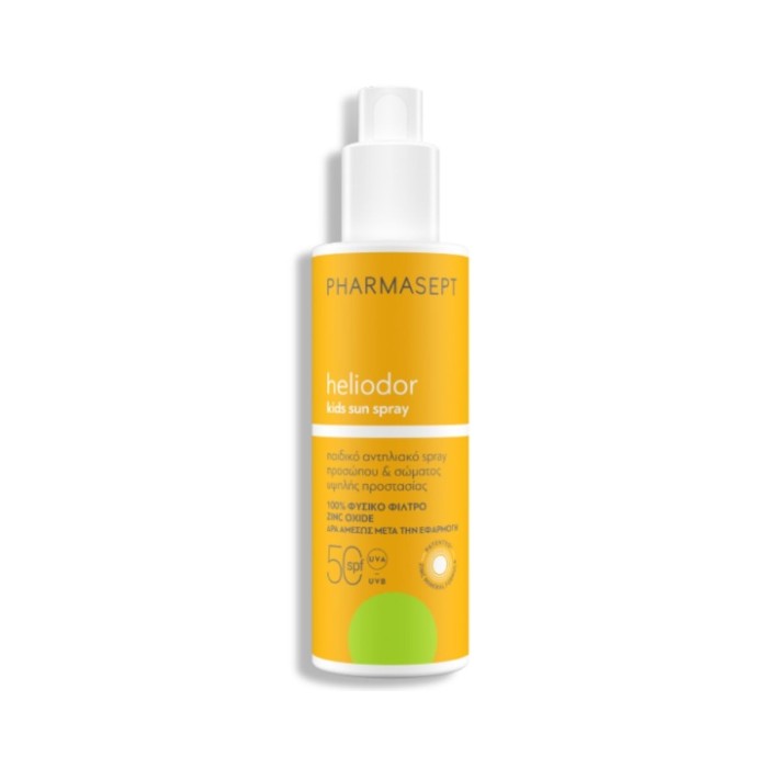 Pharmasept Heliodor Kids Sun Spray Παιδικό Αντηλιακό Σπρέι SPF50 165g