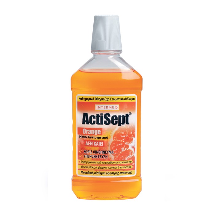 Actisept Mouthwash Orange, 500ml