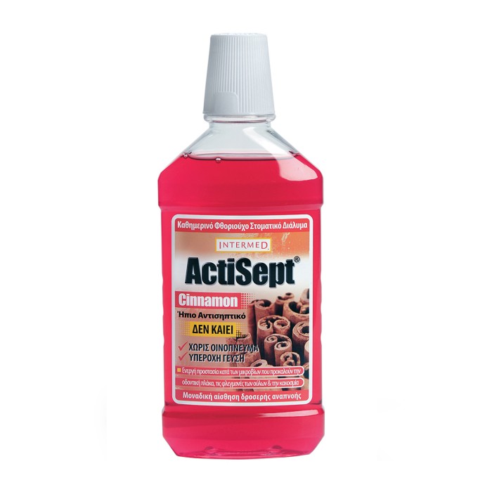 Actisept Mouthwash Cinnamon, 500ml
