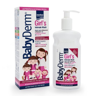 Babyderm Girls Intimate Wash, 300 ml