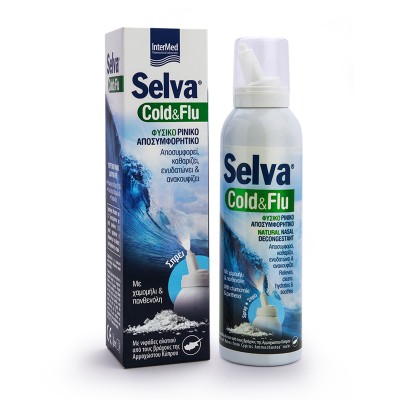 Selva Cold & Flu - Natural Nasal Decongestant, 150 ml