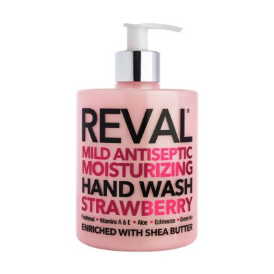 Reval Mild Antiseptic Moisturizing Hand Wash Strawberry 500ml