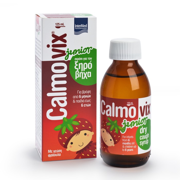 Calmovix Junior Dry Cough Syrup, 125ml