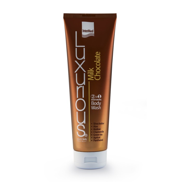 Luxurious 2 in 1 Hydrating Body Wash Milk Chocolate, 280ml