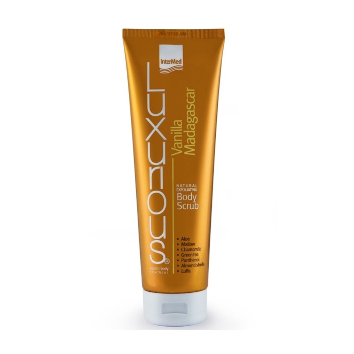 Luxurious Natural Exfoliating Body Scrub Vanilla, 280ml