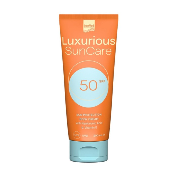 Luxurious Sun Care Sun Protection Body Cream SPF50, 200ml