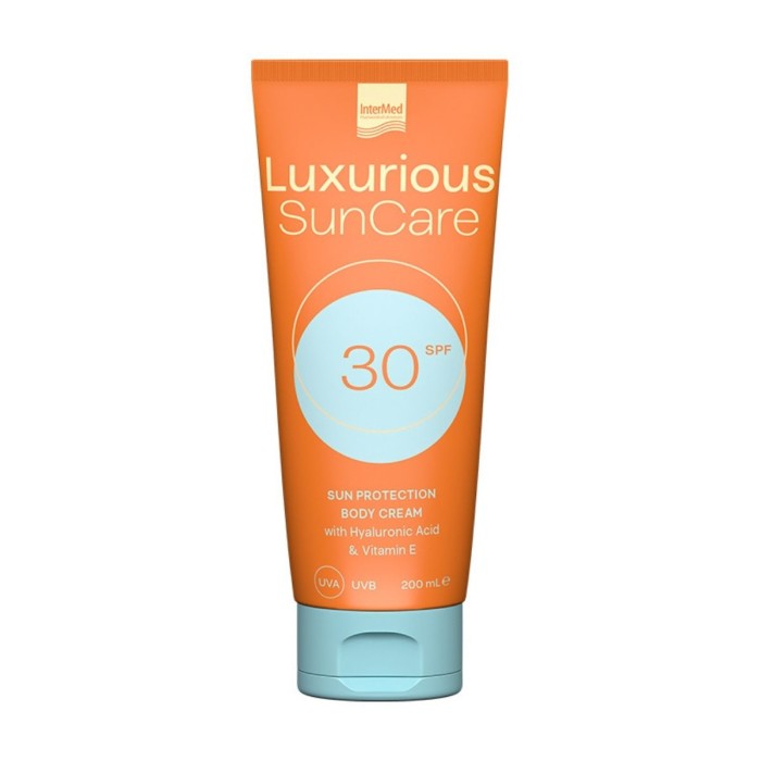 Luxurious Sun Care Sun Protection Body Cream SPF30, 200ml
