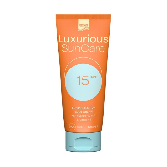 Luxurious Sun Care Sun Protection Body Cream SPF15, 200ml