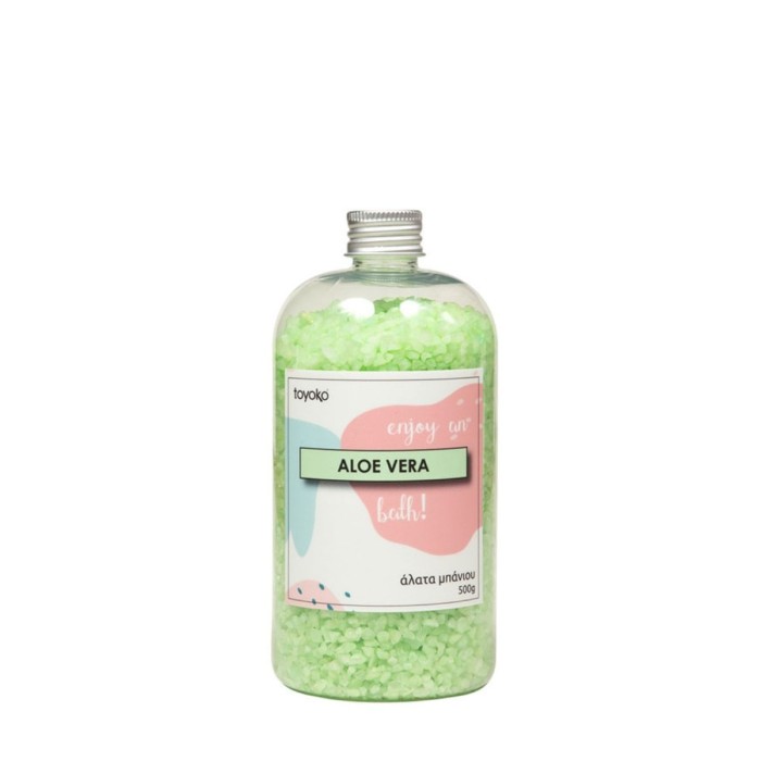 Toyoko Aloe Άλατα Μπάνιου 500γρ