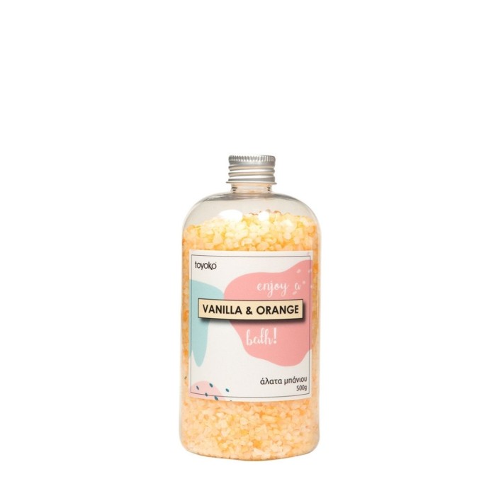 Toyoko Vanilla Orange Άλατα Μπάνιου 500γρ